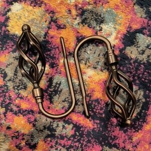 Bed Bath & Beyond Cambria Collection Bronze Holdbacks